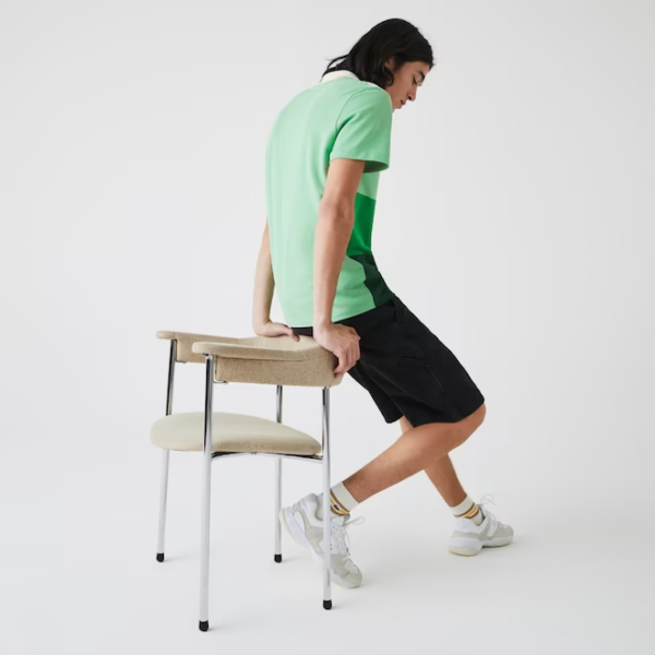 Áo Lacoste Gradient Color Block Polo Green PH9719-51G - Ảnh 7