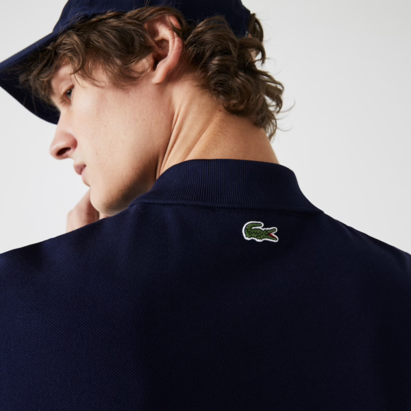 Áo Lacoste Men's Badge-Embellished Cotton Polo PH9727-51G-166 - Ảnh 4
