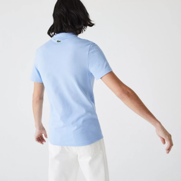 Áo Lacoste Slim Fit Embroidered Crocodile 'Blue' PH9733-FSL - Ảnh 5