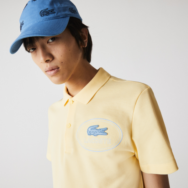 Áo Lacoste Men's Slim Fit Embroidered Crocodile PH9733-WWJ - Ảnh 5