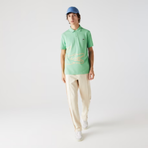 Alternative view of Áo Lacoste Men's Outline BIG CROC Polo PH9739-51G-TTF