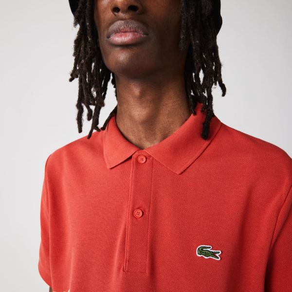 Áo Lacoste Regular Fit Crocodile Print Polo Shirt PH9739-67G - Ảnh 5