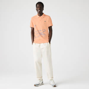 Alternative view of Áo Lacoste Regular Fit Crocodile Print Polo PH9739-HEB