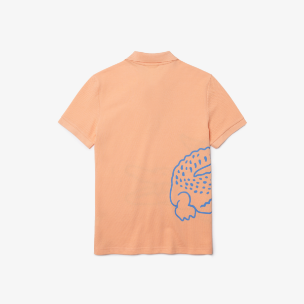 Áo Lacoste Regular Fit Crocodile Print Polo PH9739-HEB - Ảnh 7
