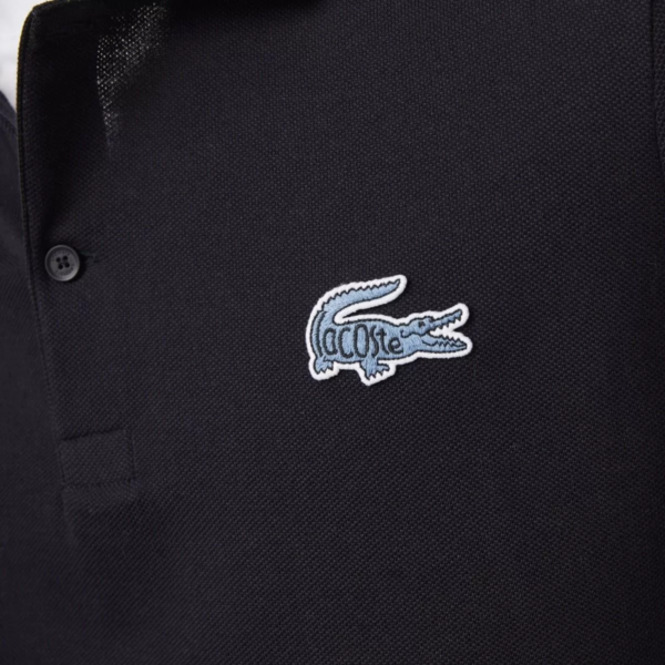 Áo Men’s Lacoste Regular Fit Badge Cotton Piqué Polo Shirt PH9761-HDE - Ảnh 6