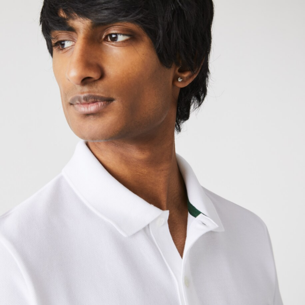 Áo Lacoste Men's Pocket Cotton Piqué Polo PH9762-51G-001 - Ảnh 5