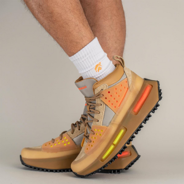 Giày Adidas HU NMD S1 RYAT Pharrell 'Cardboard' GV6638 - Ảnh 4
