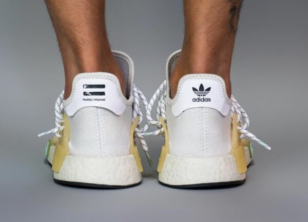 Giày Adidas NMD Hu Pharrell Crystal White Q46467 - Ảnh 3