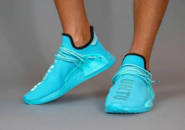 Giày Adidas Pharrell x NMD Human Race 'Aqua' GY0094 - Ảnh 6
