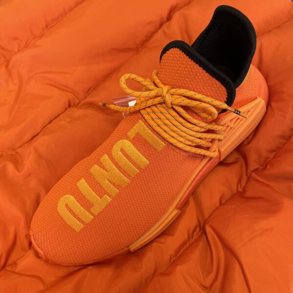 Giày Adidas Pharrell x NMD Human Race 'Orange' GY0095 - Ảnh 3