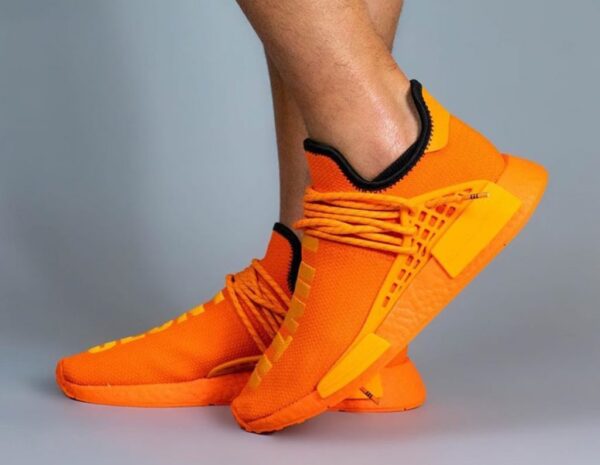 Giày Adidas Pharrell x NMD Human Race 'Orange' GY0095 - Ảnh 6