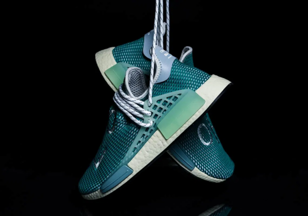 Giày Adidas Pharrell x NMD Human Race 'Dash Green' Q46466 - Ảnh 2