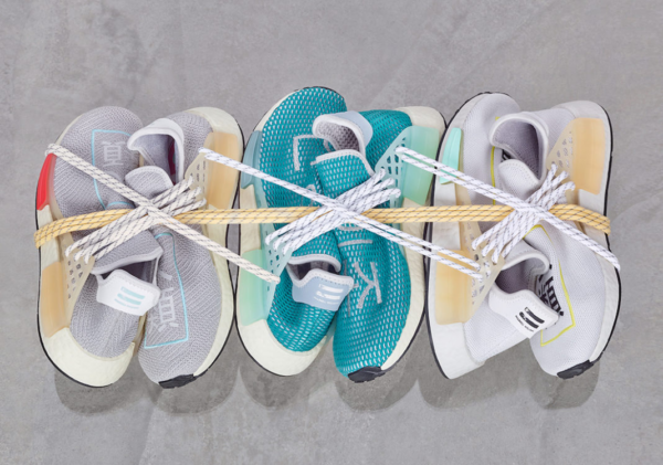 Giày Adidas Pharrell x NMD Human Race 'Sesame' Q46468 - Ảnh 6