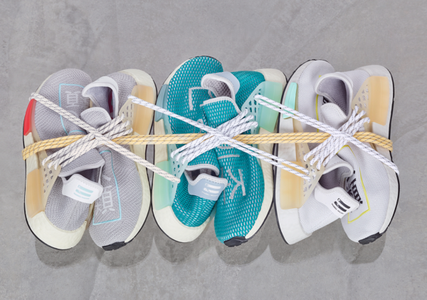 Giày Adidas Pharrell x NMD Human Race 'Dash Green' Q46466 - Ảnh 3
