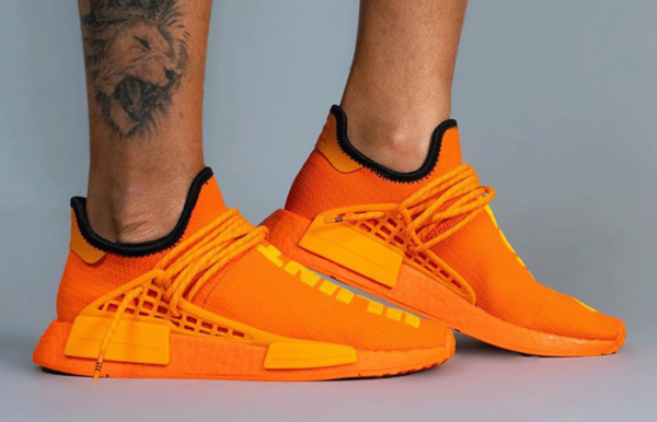 Giày Adidas Pharrell x NMD Human Race 'Orange' GY0095 - Ảnh 7