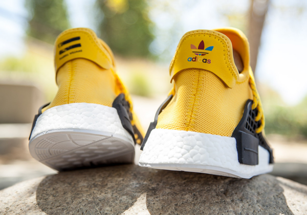Giày Adidas Pharrell x NMD Human Race 'Yellow' BB0619 - Ảnh 6