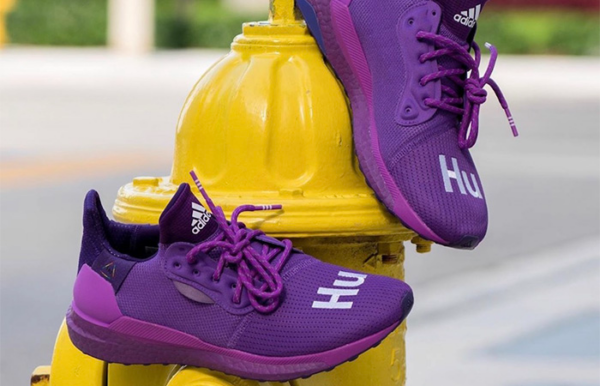 Giày Adidas Originals Pharrell X Solar Hu Glide 'Active Purple' EG7770 - Ảnh 3