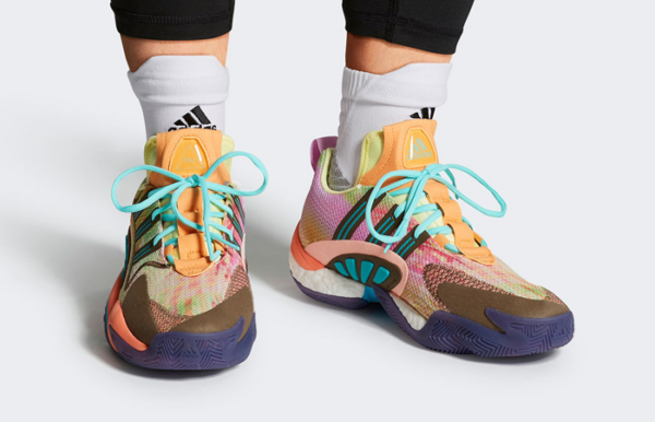 Giày Adidas Pharrell Williams x Crazy BYW 2.0 'Chalk Coral' FU7369 - Ảnh 4