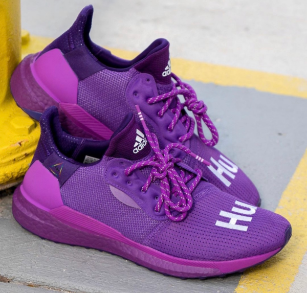 Giày Adidas Originals Pharrell X Solar Hu Glide 'Active Purple' EG7770 - Ảnh 5