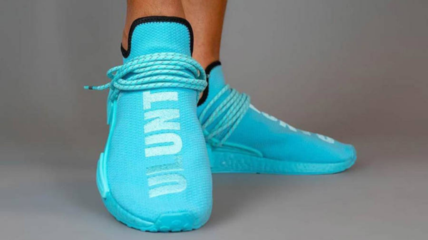 Giày Adidas Pharrell x NMD Human Race 'Aqua' GY0094 - Ảnh 5
