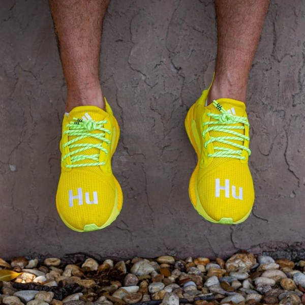 Giày Adidas Pharrell Williams x Adidas Solar Hu Glide 'Yellow' EF2379 - Ảnh 2