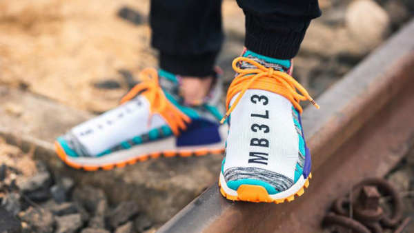 Giày Adidas Pharrell x NMD Human Race Trail 'Solar Pack'  BB9528 - Ảnh 5