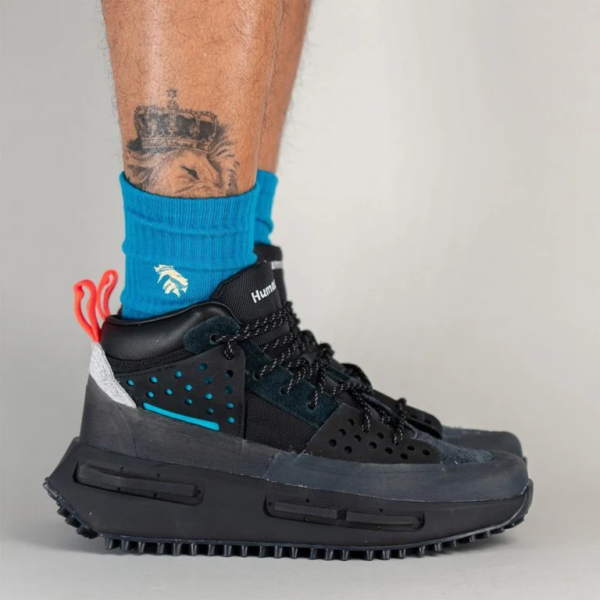 Giày Adidas HU NMD S1 RYAT Pharrell 'Black' GV6639 - Ảnh 4