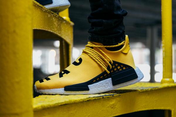 Giày Adidas Pharrell x NMD Human Race 'Yellow' BB0619 - Ảnh 5