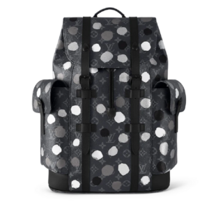Balo Louis Vuitton x YK Christopher MM Backpack 'Black Silver' M46403