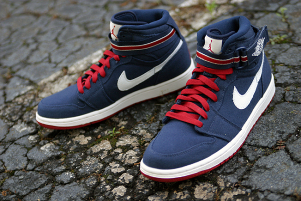 Giày Nike Air Jordan 1 High Strap 'Olympic' 342132-461 - Ảnh 3