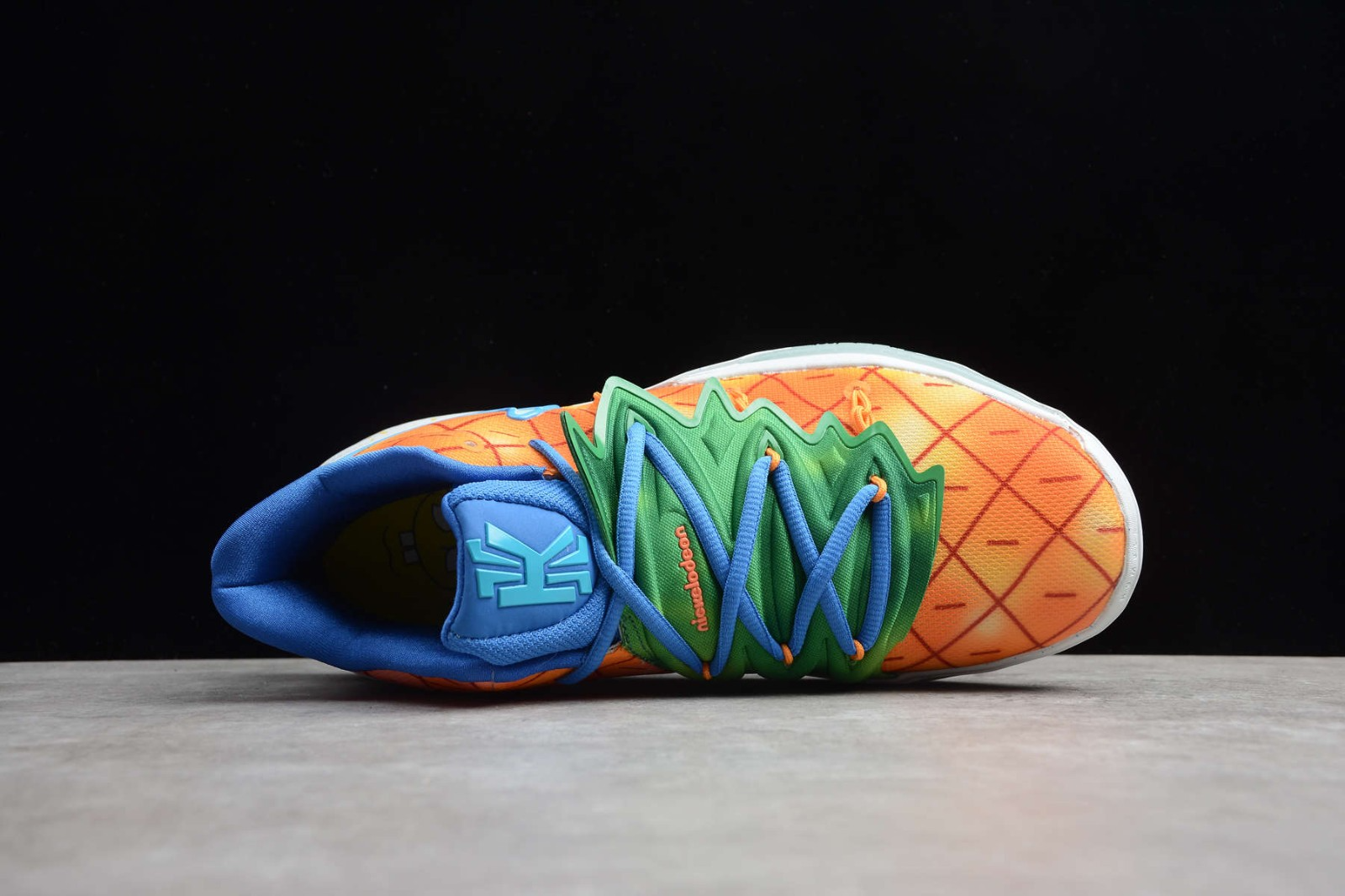 Giày Nike SpongeBob SquarePants x Kyrie 5 EP 'Pineapple House' CJ6950-800 - Ảnh 8