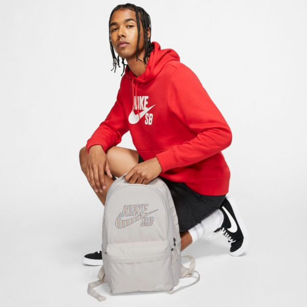 Balo Nike Sb Icon Logo Backpack Nature CU3587-104 - Ảnh 5