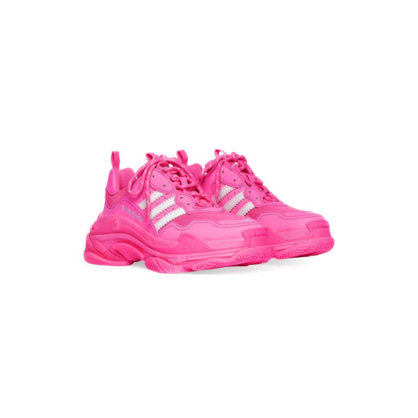 Giay Balenciaga x Adidas Triple S 'Pink' 712764-W2ZB6-5590