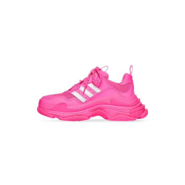Giay Balenciaga x Adidas Triple S 'Pink' 712764-W2ZB6-5590