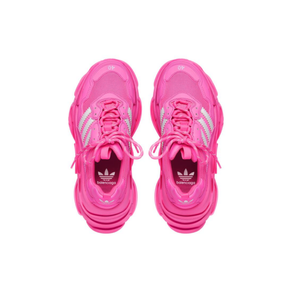 Giay Balenciaga x Adidas Triple S 'Pink' 712764-W2ZB6-5590