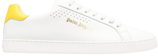 Giày Palm Angels New Tennis 'White Yellow' PMIA056S21LEA001 0118