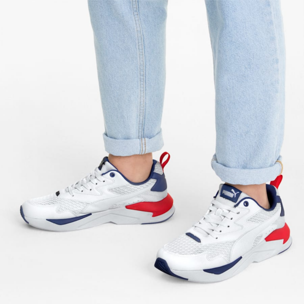 Giày Puma X-Ray Lite Summer White Navy - Ảnh 2
