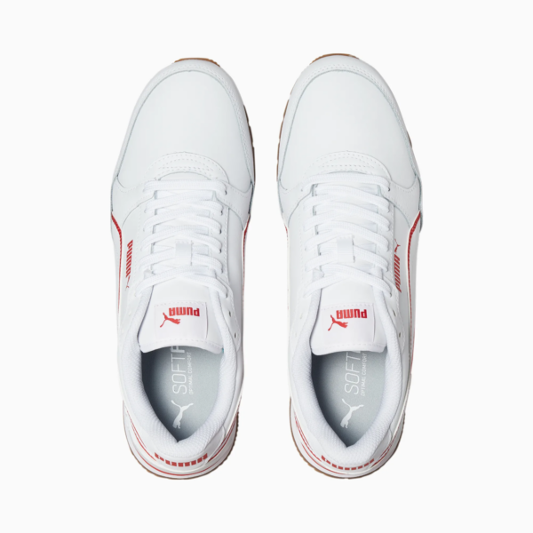 Giày Puma ST Runner V3 Bold 'White High Risk Red' 388128-02 - Ảnh 5