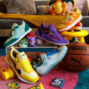 Giay Puma Suede 'Pokemon Squirtle' 387326-01
