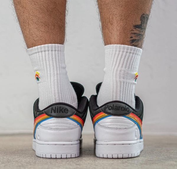 Giay Nike Polaroid x Dunk Low SB 'Black' DH7722-001