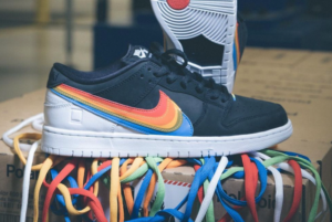 Giay Nike Polaroid x Dunk Low SB 'Black' DH7722-001