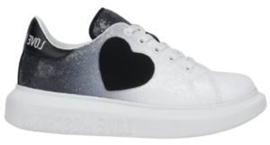 Giày Love Moschino Love Sequin 'White' JA15244G1EIW100A