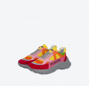 Alternative view of Giày Love Moschino Superheart 'Multicolor' JA15306G1EIQ140A