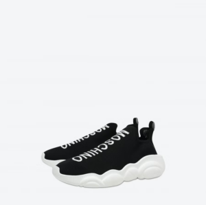 Alternative view of Giày Moschino Teddy Run With Logo 'Black' MA15083G1CMT0000