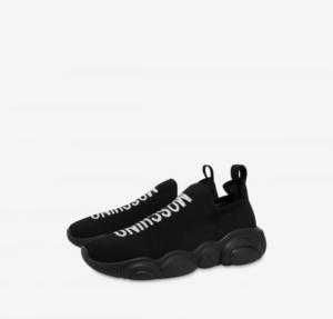 Alternative view of Giày Moschino Teddy Sock 'Black' MA15083G1DMT000A