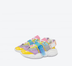 Alternative view of Giày Moschino Roller Skates Teddy 'Multicolor' MA15133G0EM3310A