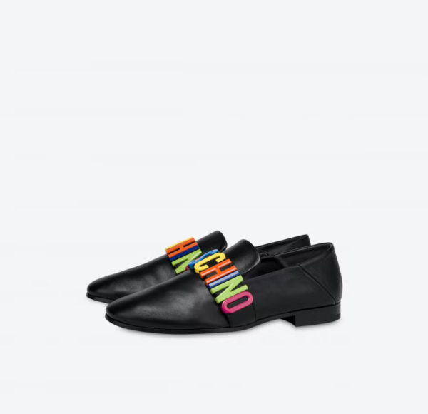 Giày Moschino Multicolour Lettering 'Black' MB10162C0EGAM000 - Ảnh 2