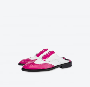 Alternative view of Giày Moschino Brogue Open Oxford 'Fuchsia' MB10203C0EGK160A