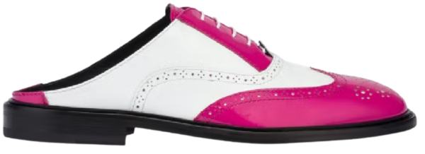 Giày Moschino Brogue Open Oxford 'Fuchsia' MB10203C0EGK160A