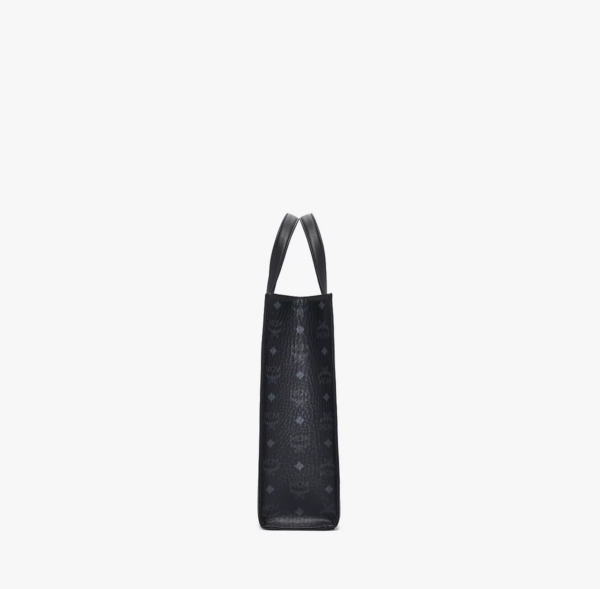 Túi MCM Portuna Tote in Visetos 'Black' MMTCSKC03BK001 - Ảnh 3